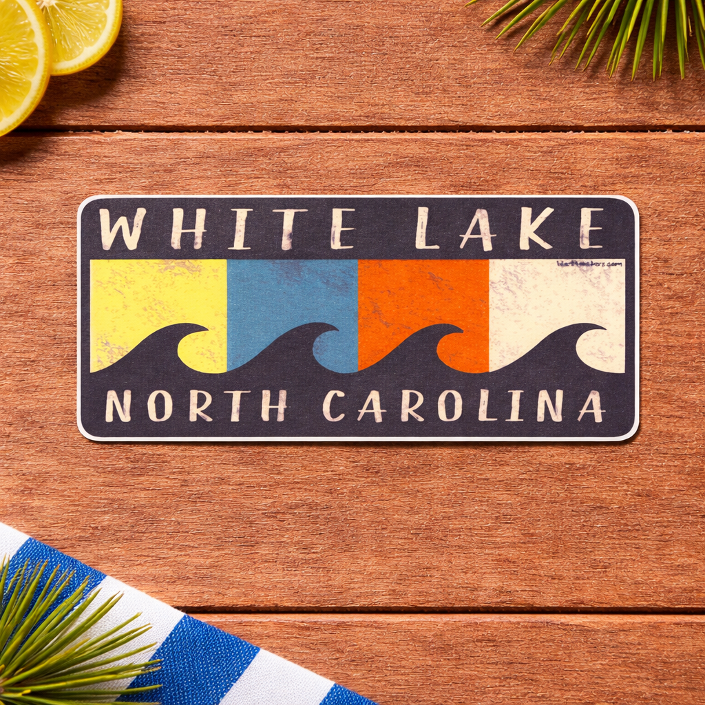 White Lake Sticker - Parry Bay Waves