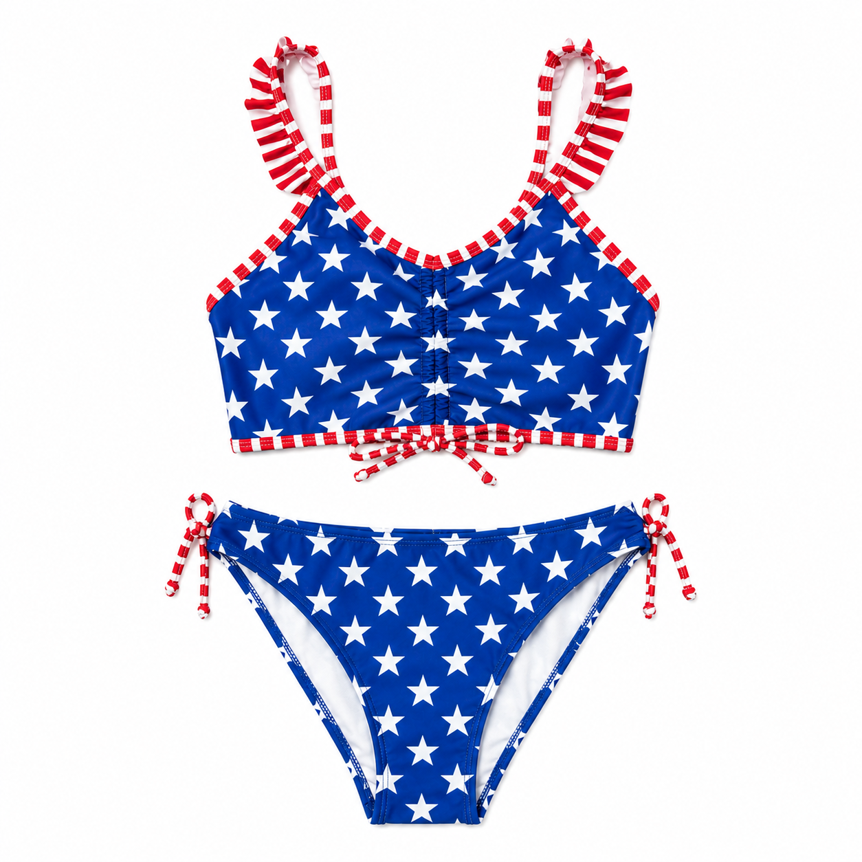 Girls Swimsuit - American Flag