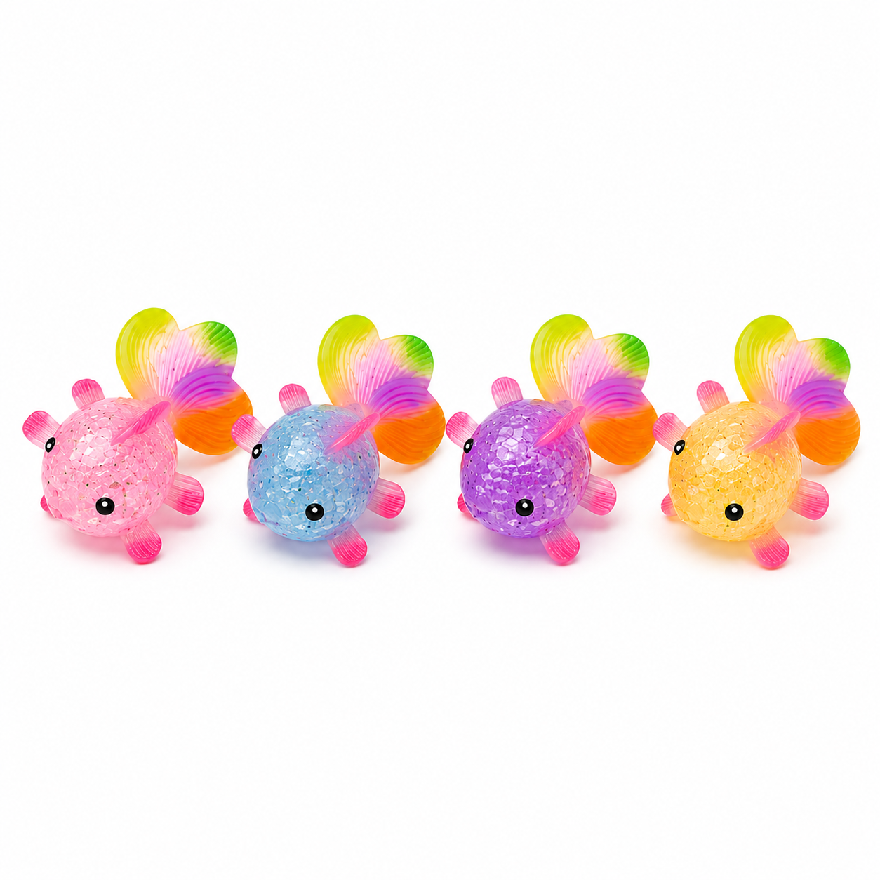 Glitter Goldfish Squeeze Toy