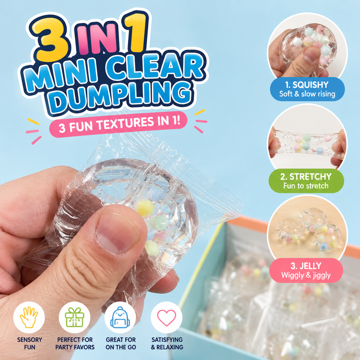 3 in 1 Mini Dumplings