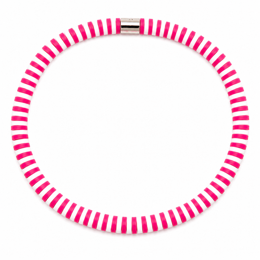 Pura Vida Seascape Vinyl Disc Bracelet - Azalea