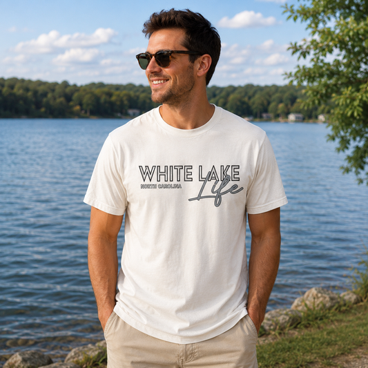 White Lake Tee - White Lake Life White