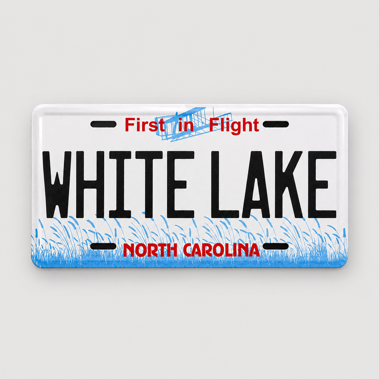 White Lake Magnet - License Plate
