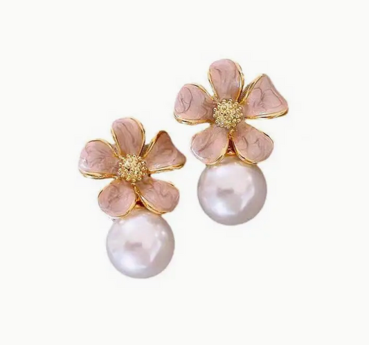 Floral Petal Earrings