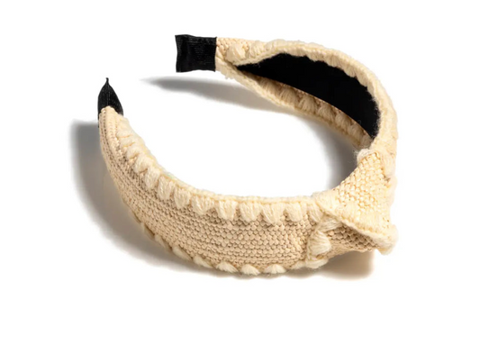 Ivory Knotted Headband