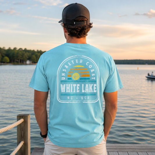 White Lake Tee - Sunbadge Mint