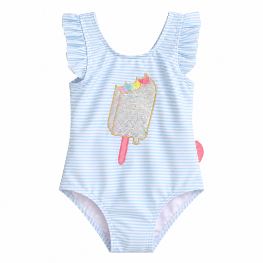 Toddler Girls Ice Cream Swimsuit