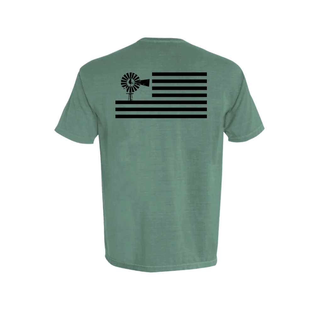 Old South Logo Flag Short Sleeve Tee