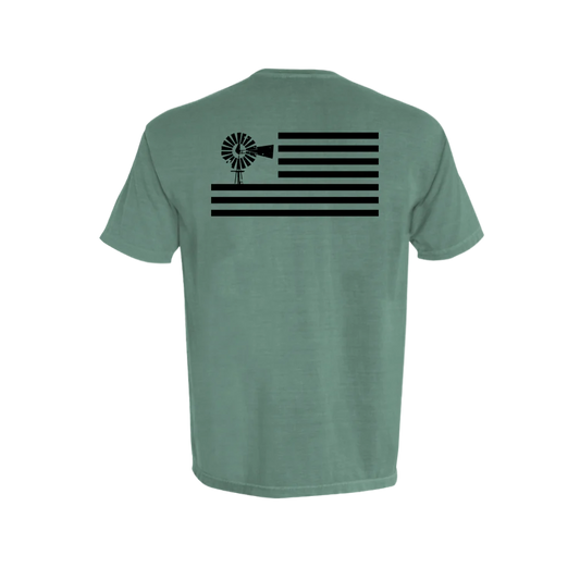 Old South Logo Flag Short Sleeve Tee