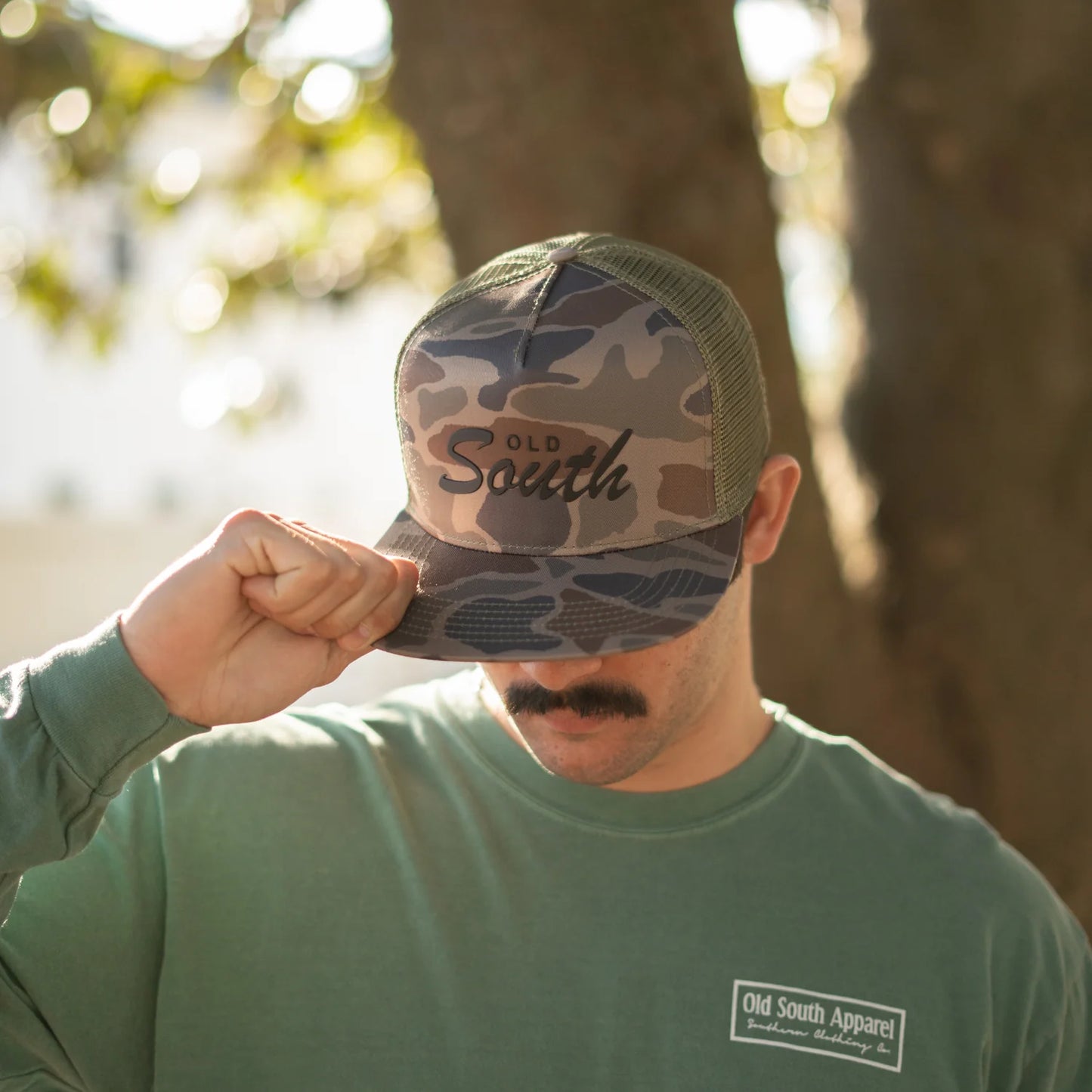 Old South Patch Thicket Camo- Trucker Hat