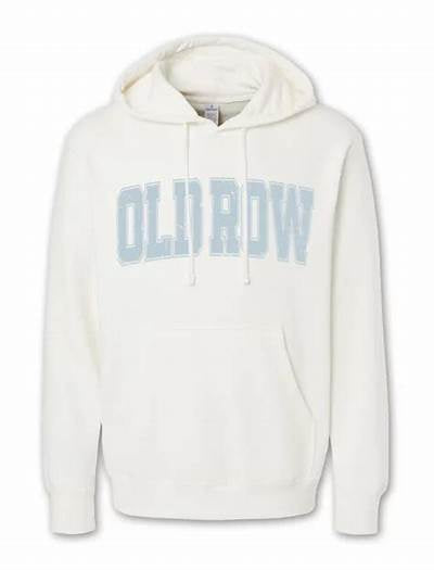 Old Row Vintage Pigment Dyed Hoodie - Ivory