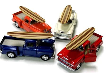 Diecast Chevy with Surfboard