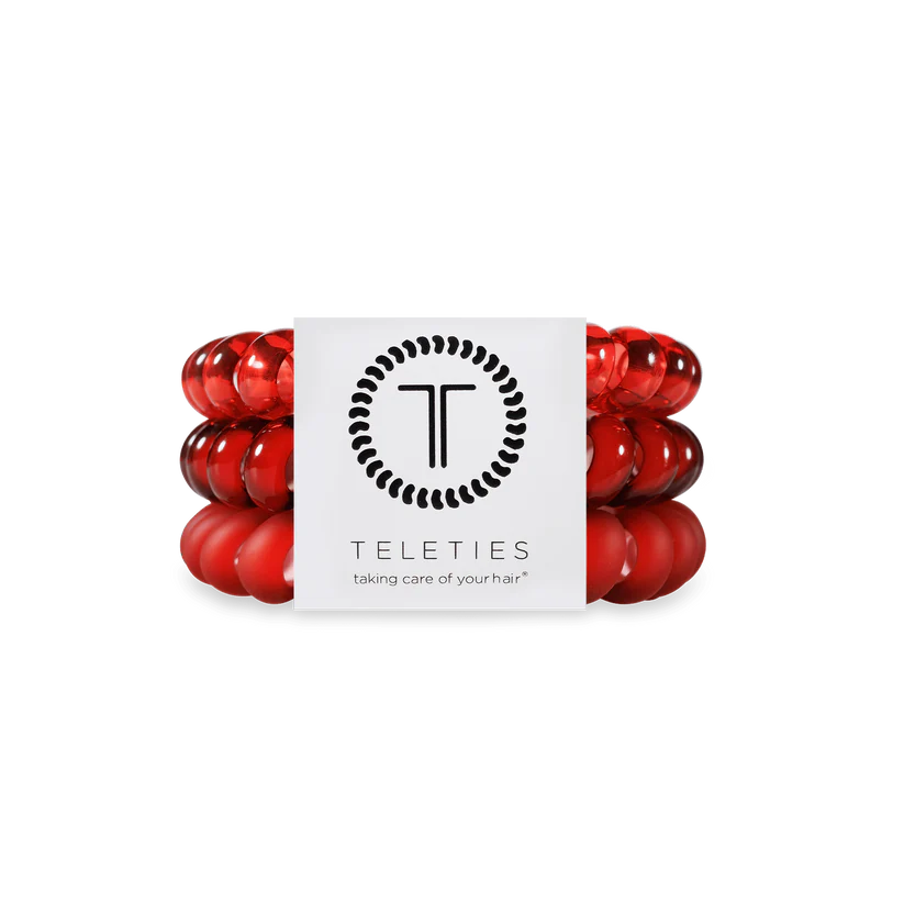 Teleties Large Hair Ties - Red Carpet Ready