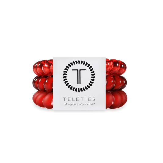 Teleties Large Hair Ties - Red Carpet Ready