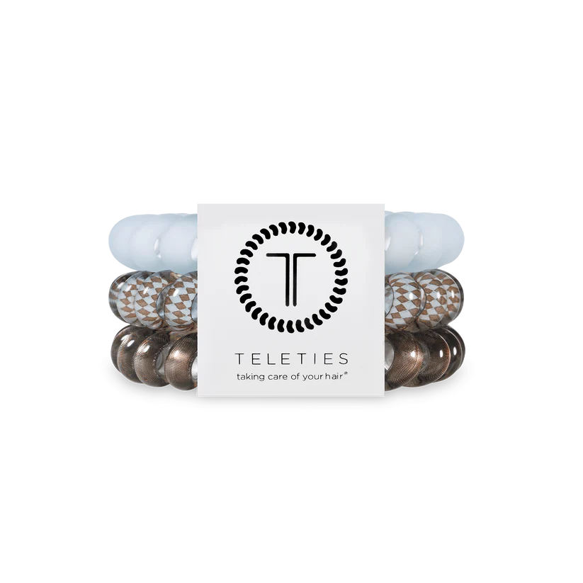 Teleties Large Hair Ties - Truly Taupe