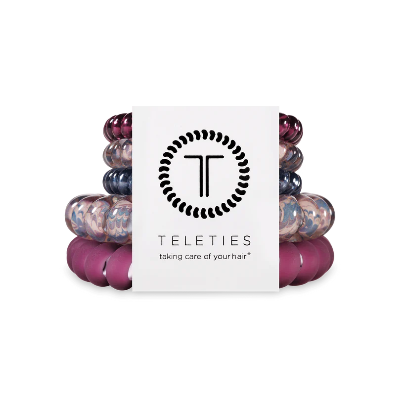 Teleties Mixed Hair Ties- Purple Haze