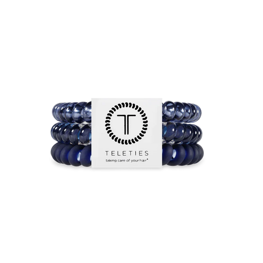Teleties Small Hair Ties - Nightfall Navy