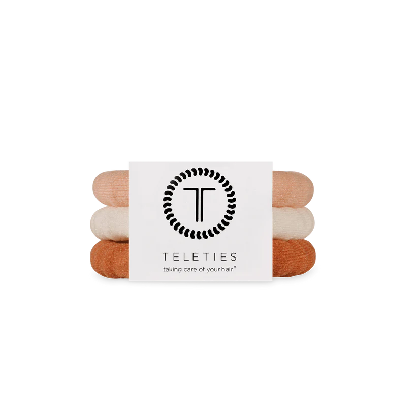 Teleties Small Nylon Hair Ties - For the Love of Nudes