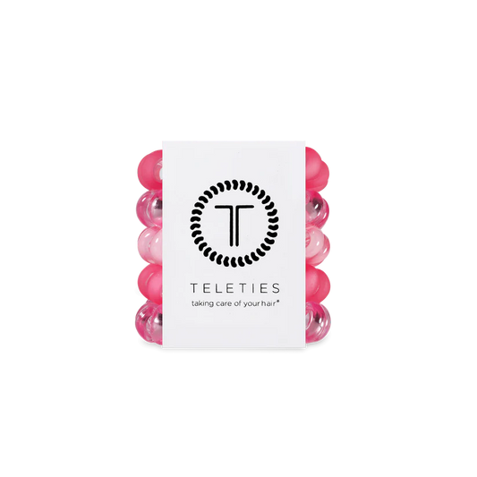 Teleties Tiny Hair Ties - Pretty in Pink