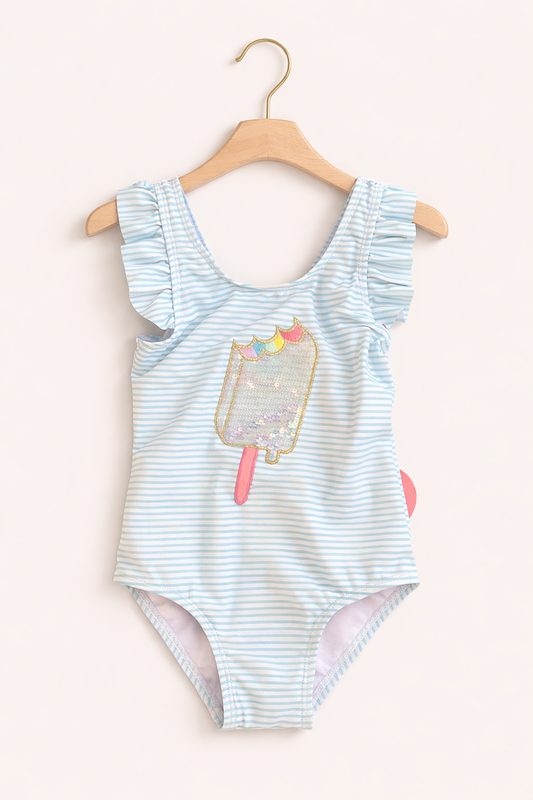 Toddler Girls Ice Cream Swimsuit