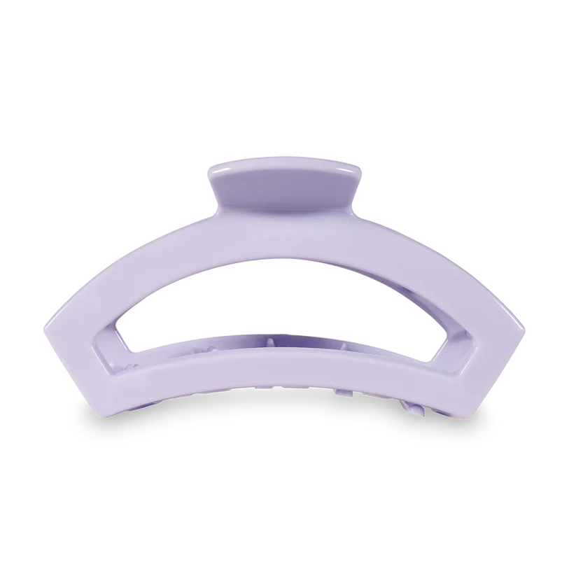 Teleties Large Open Claw Hair Clip - Lilac You
