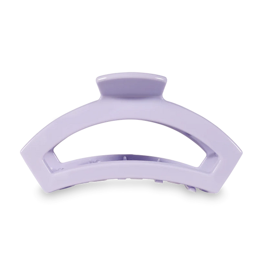 Teleties Large Open Claw Hair Clip - Lilac You