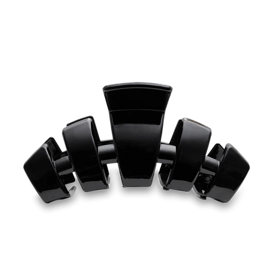 Teleties Large Classic Claw Hair Clip - Jet Black
