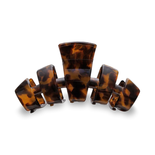 Teleties Large Classic Claw Hair Clip - Tortoise