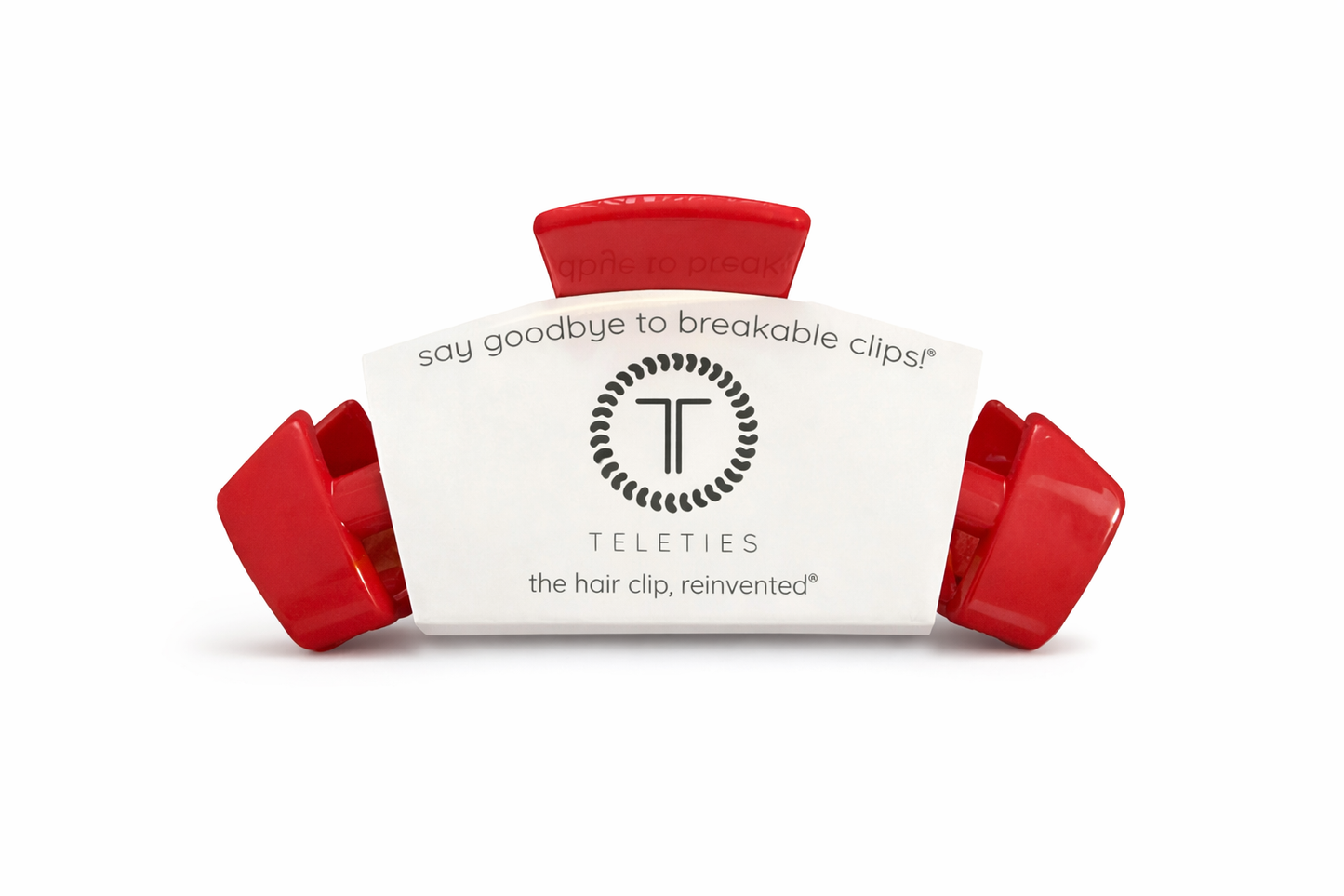 Teleties Large Classic Claw Hair Clip - Red Carpet Ready