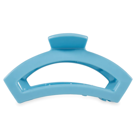 Teleties Large Open Claw Hair Clip - Summer Sky