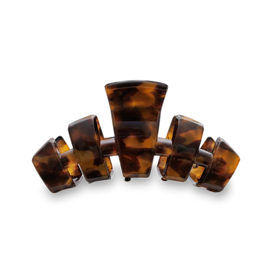 Teleties Medium Classic Claw Hair Clip -  Tortoise