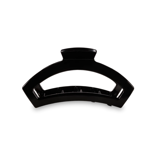 Teleties Medium Open Claw Hair Clip - Jet Black