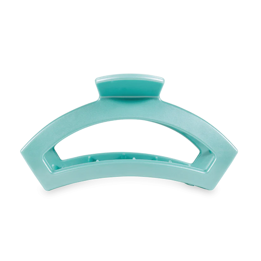 Teleties Medium Open Claw Hair Clip - Totally Turquoise