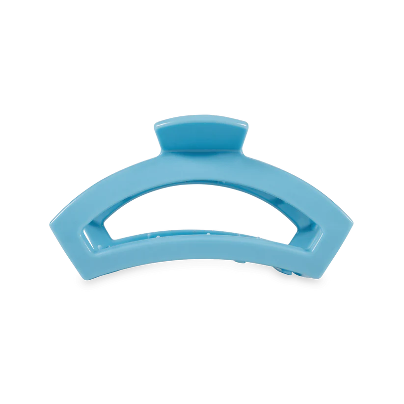 Teleties Medium Open Claw Hair Clip - Summer Sky