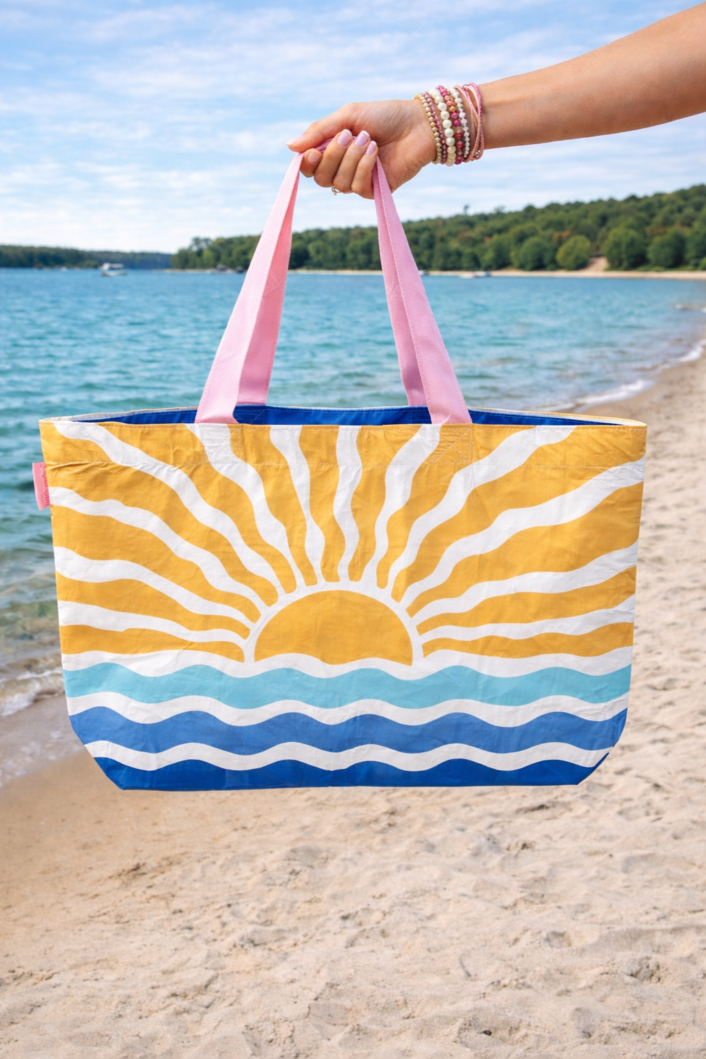 Simply Southern Splash Tote - Sun