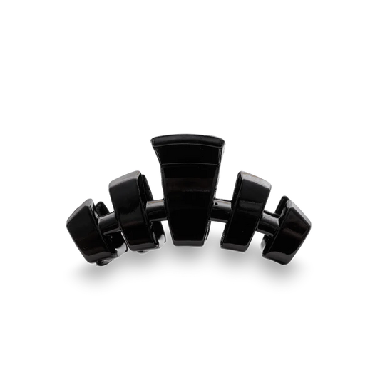 Teleties Tiny Classic Claw Hair Clip - Jet Black