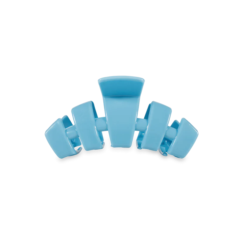 Teleties Tiny Classic Claw Hair Clip - Summer Sky