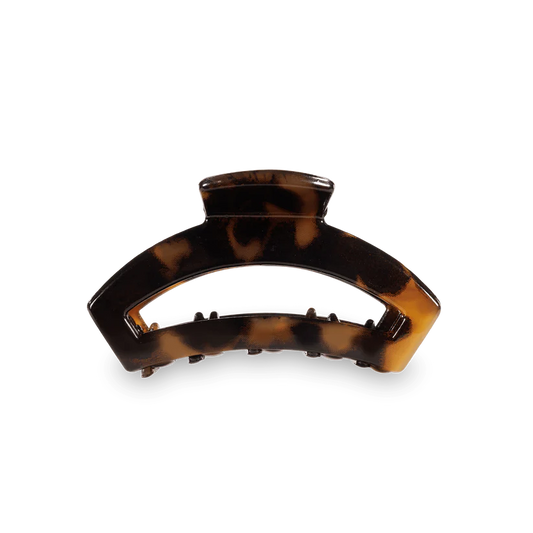 Teleties Tiny Open Claw Hair Clip - Tortoise