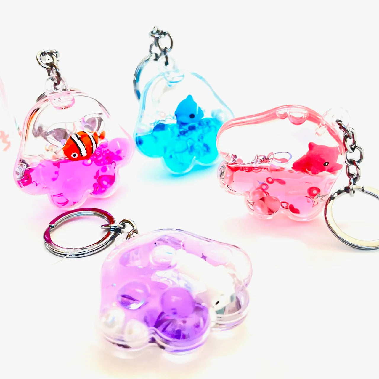 Sealife Jellyfish Keychain