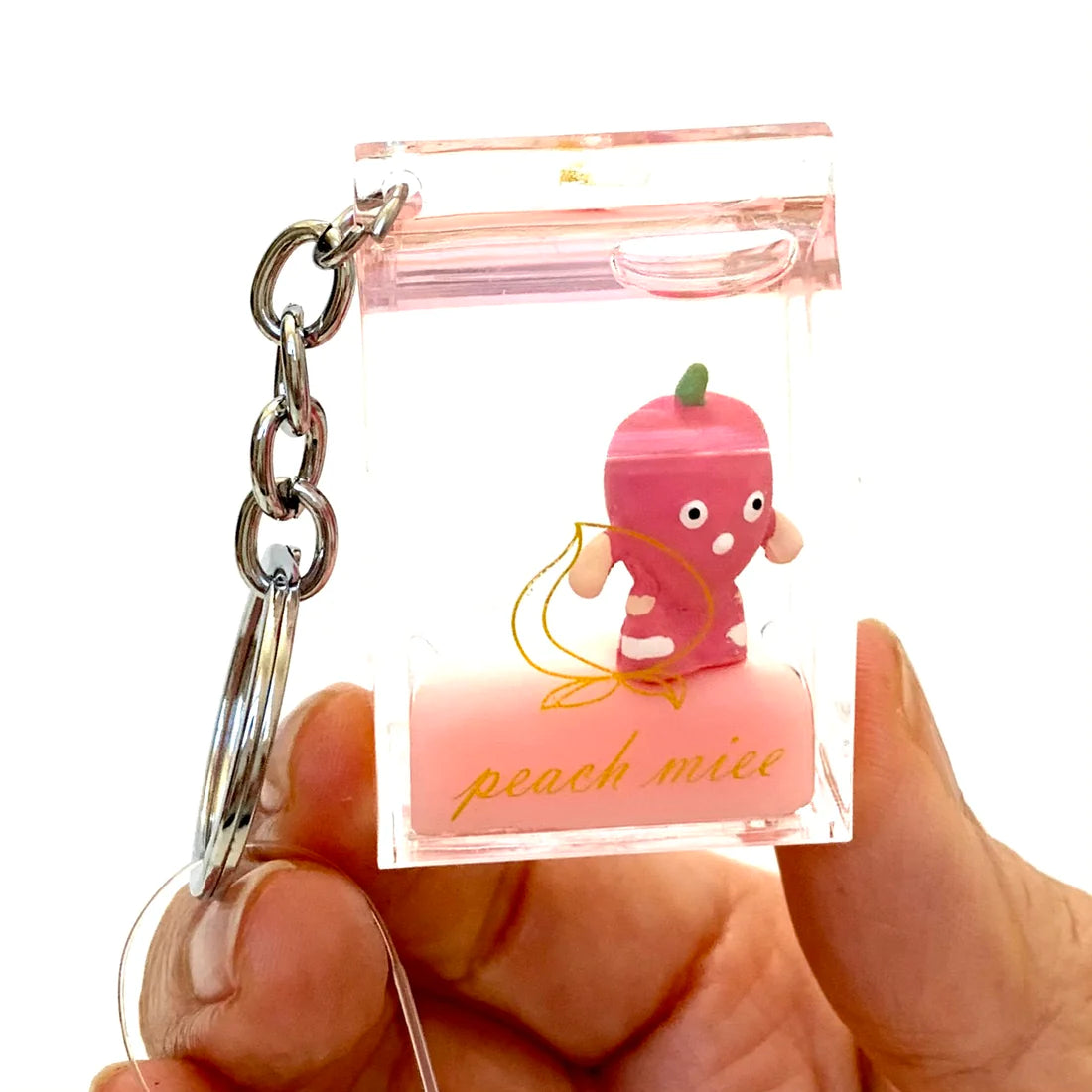 Fruit Carton Floaty Keychain