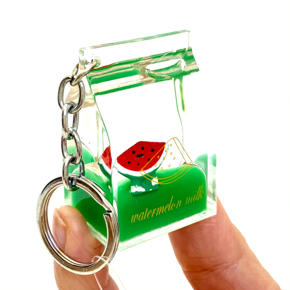 Fruit Carton Floaty Keychain
