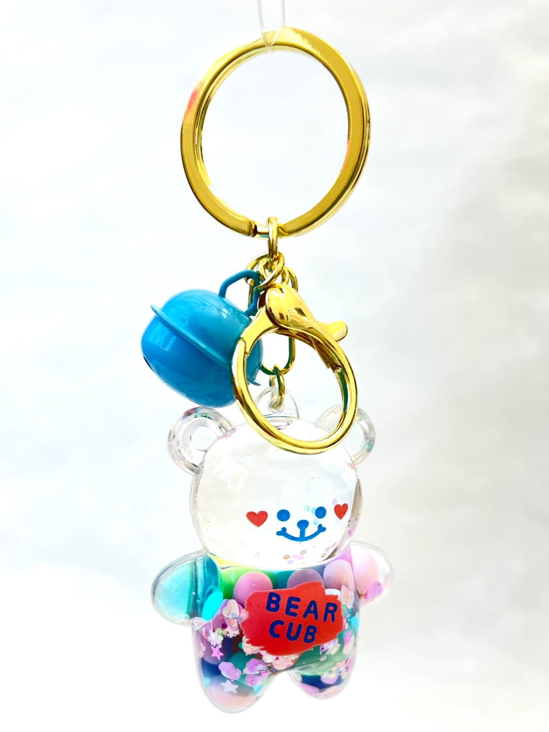 Bear Floaty Charm Keychain