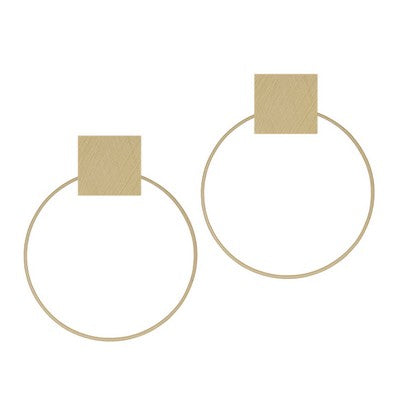 Reba Gold Earrings