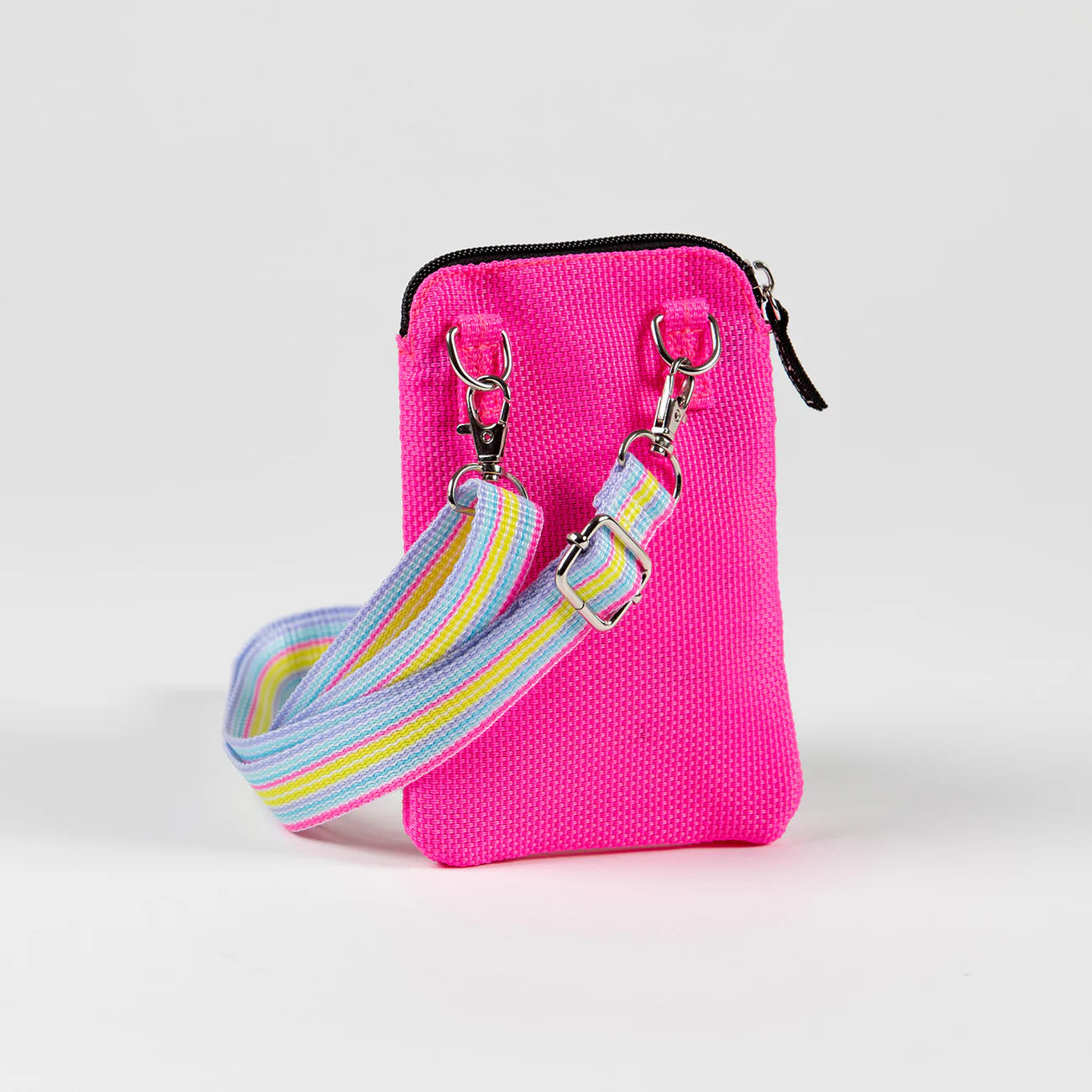 Poly Pocket Crossbody - Neon Pink