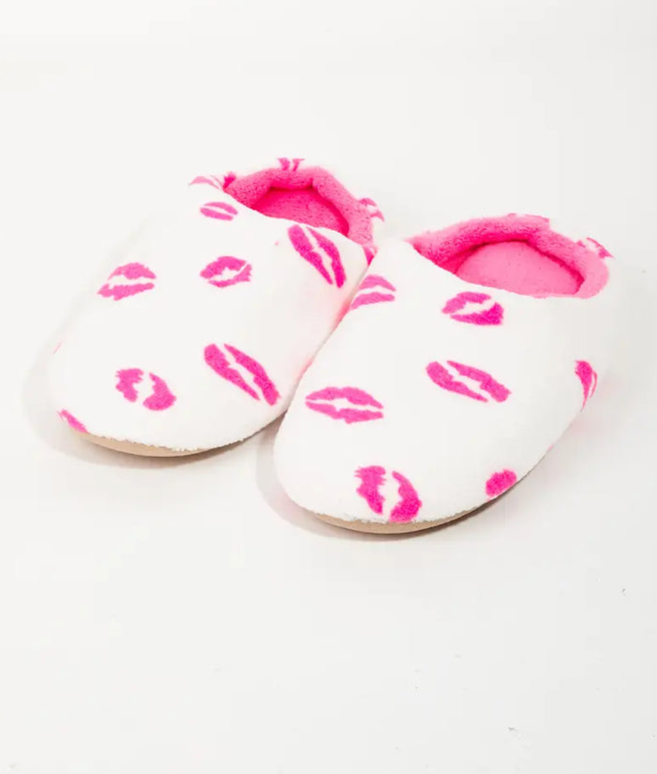 Lipstick Fur Slippers