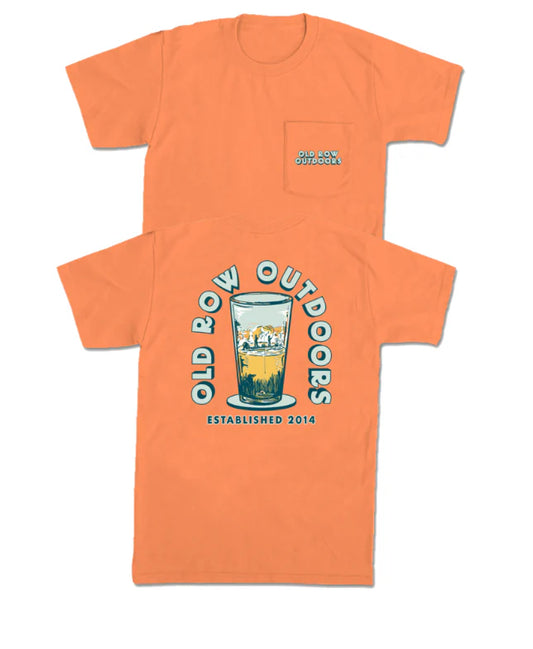 Old Row Pint Fishing Pocket Tee