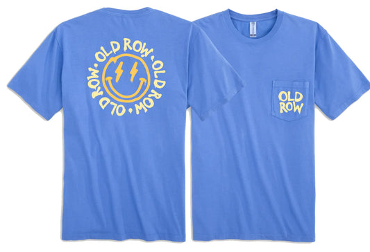 Old Row Smiley Face 2.0 Pocket Tee
