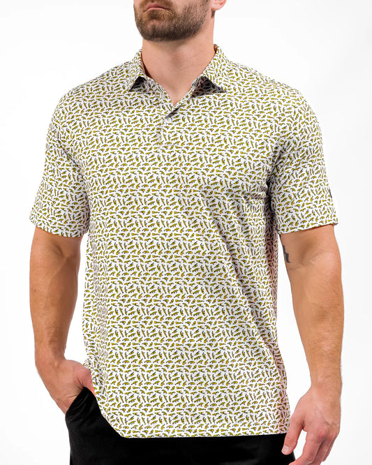Waggle Men's Pique Polo - Tacklebox