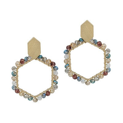 Vita Dark Multi Earrings