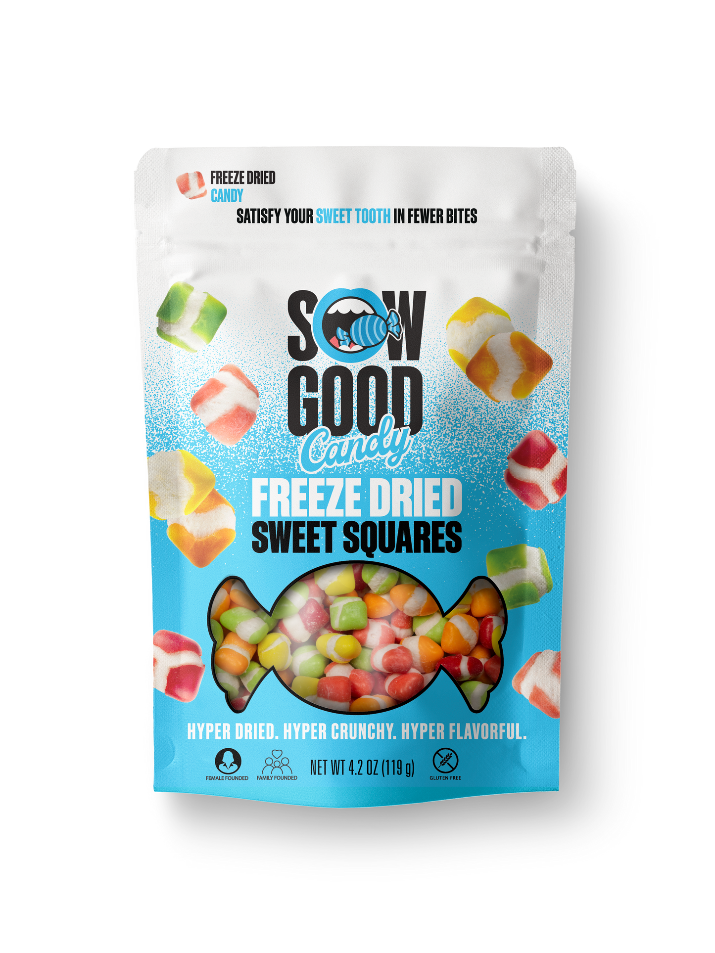 Freeze Dried Sweet Squares